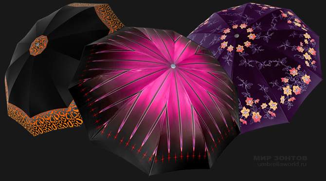 зонты женские ностальжи-прованс